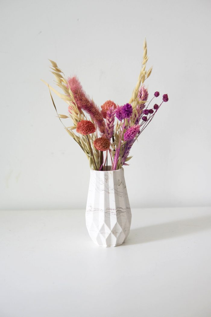 vase pour fleurs séchées